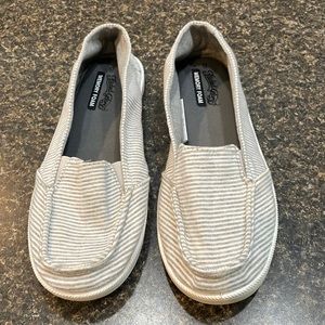 Faded Glory comfort memory foam slip on sneakers